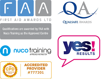 First Aid Awards, Nuco Training, CPD